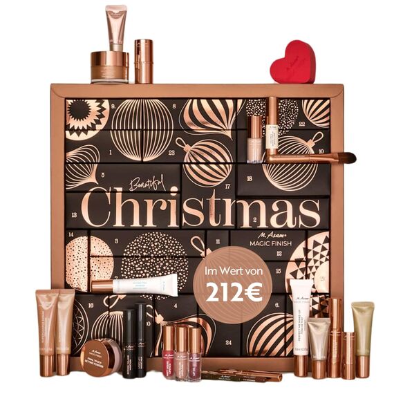 M. Asam MAGIC FINISH Adventskalender 2025 – Adventskalender im Wert von 212 €, mit 24 Beauty-Überraschungen, Kosmetikadventskalender für Frauen, Weihnachtskalender Make-up