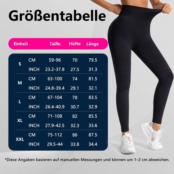 Cellumove 3D Leggings Anti Cellulite Kompression Damen, Bequeme Kompressionsleggins Lipödem, Push Up Scrunch Für Sport (Dunkelgrün, XL)