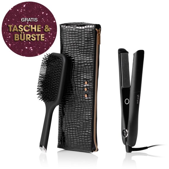 ghd gold Glätteisen: Für alle Haartypen, 26mm Platten, langanhaltendes Styling, für sleekes, glattes Haar mit mehr Glanz, Profi-Ergebnisse ohne extreme Hitzeschäden