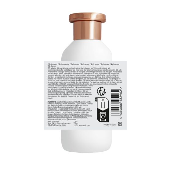 Wella Professionals – Wella Fusion Intense Repair Shampoo – Tiefenreinigungsshampoo – Haarpflege für kaputtes Haar – Haarshampoo für bessere Kämmbarkeit – 250 ml (Packung mit 2)