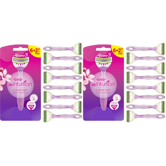 Wilkinson Sword myIntuition Comfort Xtreme 3 womens 6+4er Pack