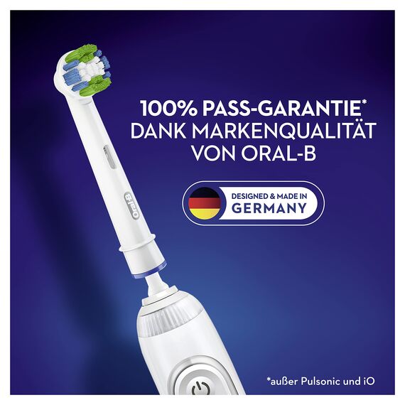 Oral-B Precision Clean Aufsteckbürsten für elektrische Zahnbürste, 10 Stück, mit CleanMaximiser-Borsten für optimale Zahnpflege, Zahnbürstenaufsatz für Oral-B Zahnbürsten