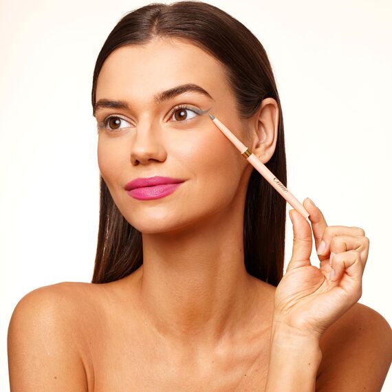 OULAC Grau Kajal und Eyeliner Wasserfest, Wischfester Matter Eye Liner Stift Hält 24 Stunden+, Hochpigmentierter Seidiger Drehbarer Kajalstift, Vegan (14) Grey Stone