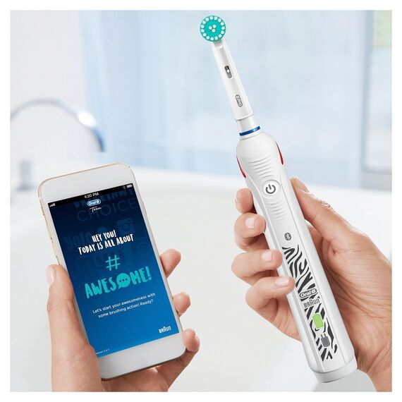 Oral-B Ortho Care Essentials Aufsteckbürsten für elektrische Zahnbürste, 3 Stück, für Zahnspangen, mit extra Interspace Aufsteckbürste