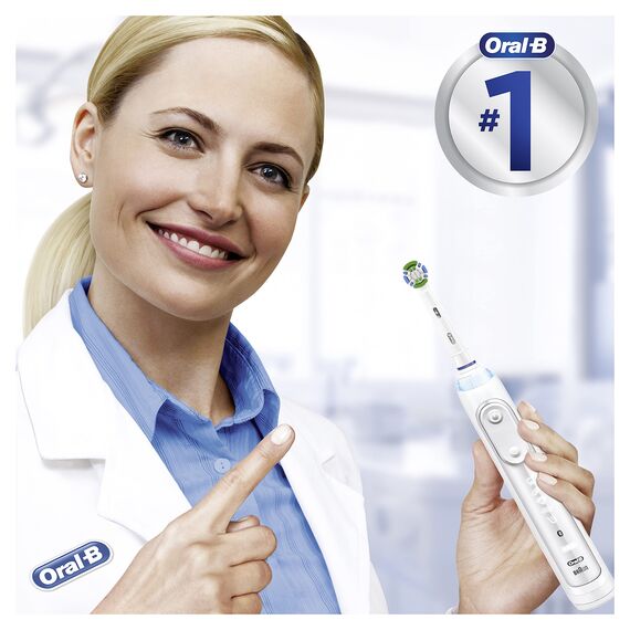 Oral-B Precision Clean Aufsteckbürsten für elektrische Zahnbürste, 10 Stück, mit CleanMaximiser-Borsten für optimale Zahnpflege, Zahnbürstenaufsatz für Oral-B Zahnbürsten
