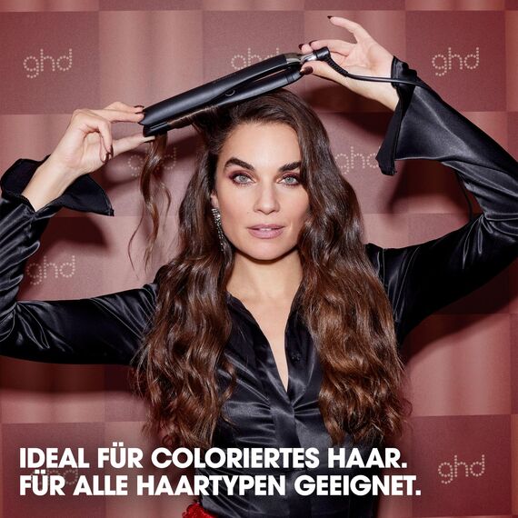 ghd platinum+ Glätteisen: Smarter Styler, für alle Haartypen, 26mm Platten, stärkeres Haar, mehr Glanz, 2x mehr Farbschutz, unschlagbare Stylingergebnisse, ohne extreme Hitzeschäden