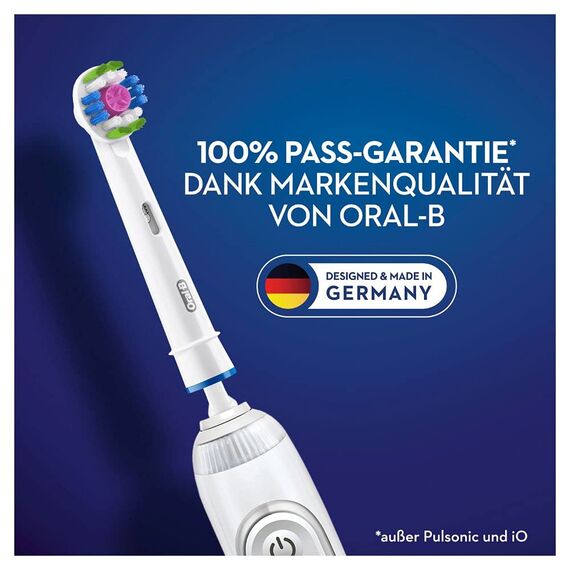 Oral-B Aufsteckbürsten 3D White 8er FFU CleanMaximizer