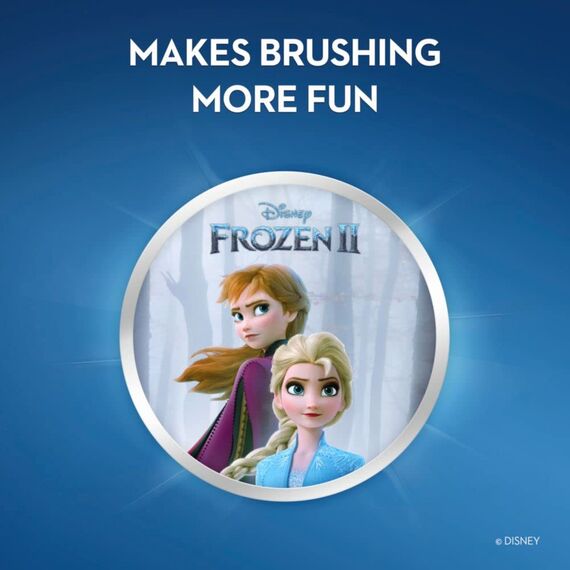 Oral-B Pro-Health Jr. Battery Powered Kid's Toothbrush featuring Disney's Frozen, Soft, 1ct, Styles May Vary