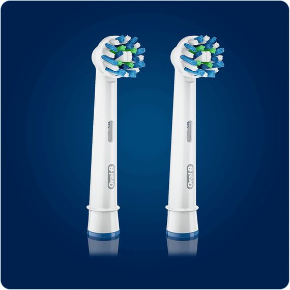 Oral-B Vitality CrossAction – Ersatzbürsten für Elektrische Zahnbürste - (Packung mit 2 Nachfüllungen)