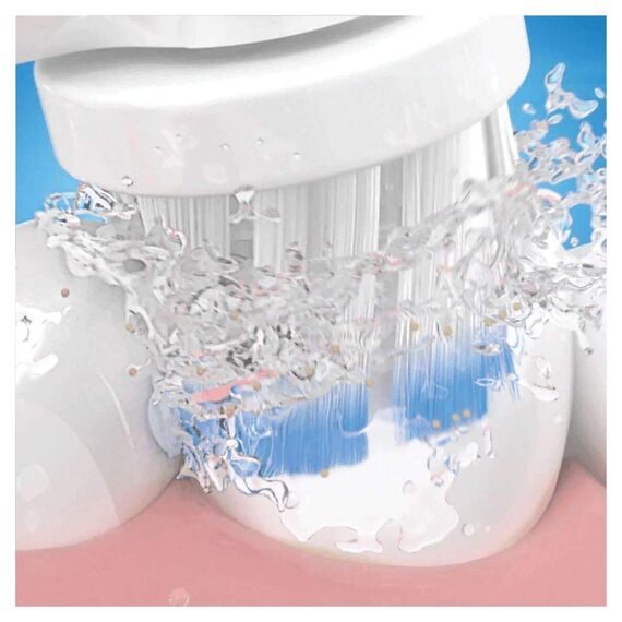 Oral-B Junior Smart Elektrische Zahnbürste/Electric Toothbrush für Kinder ab 6 Jahren, 3 Putzmodi & Bluetooth-App für Zahnpflege, Designed by Braun, weiß