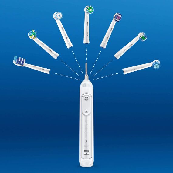 Oral-B Precision Clean Aufsteckbürsten, Briefkastenfähige Verpackung, 8+2 Stück
