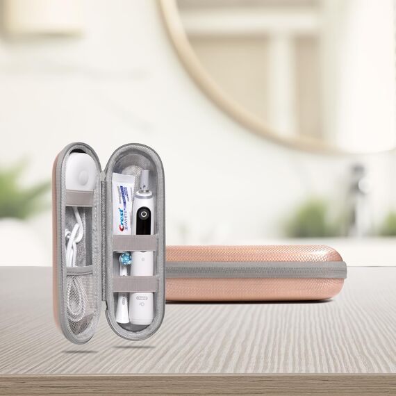 seplouis Elektrisches Zahnbürstenetui für Oral-B, Philips Sonicare und die meisten Anderen Marken-Elektrozahnbürsten