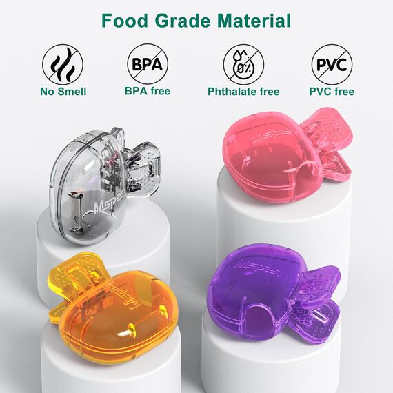 Mspan Elektrische Zahnbürste Kopf Abdeckung: Sonic Zahnbürste Schutzkappe Reisen Kunststoff Clip Zahnbürstenkappe Vorteilspack