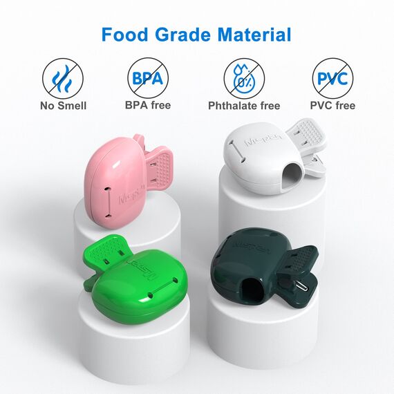 Mspan Zahnbürstenabdeckung Kappe Etui: Bürstenkopf Schutz Pods Kunststoff Reise Zahnbürste Clip für manuelle & elektrische Zahnbürste - 6 Packungen