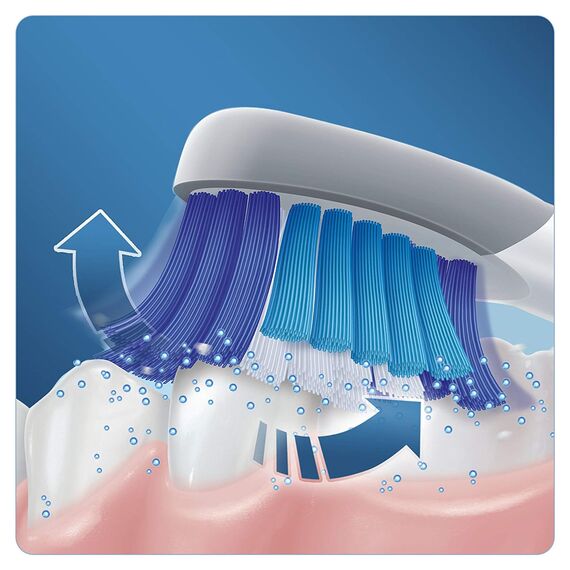 Braun Oral-B Pulsonic Slim 1200 elektrische Schallzahnbürste, mit Timer, 1 Aufsteckbürste und Reise-Etui, silber