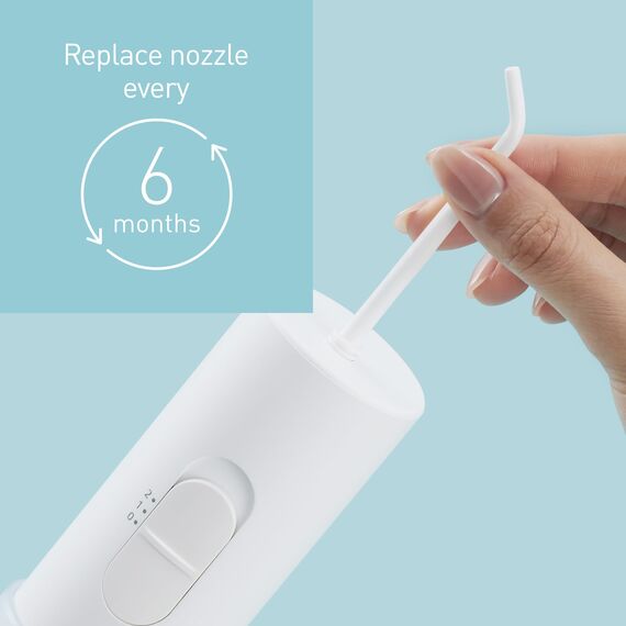 Panasonic WEW0987 Ersatzdüse, Wasserseide, wiederaufladbare Munddusche (x2) (Packung mit 2)