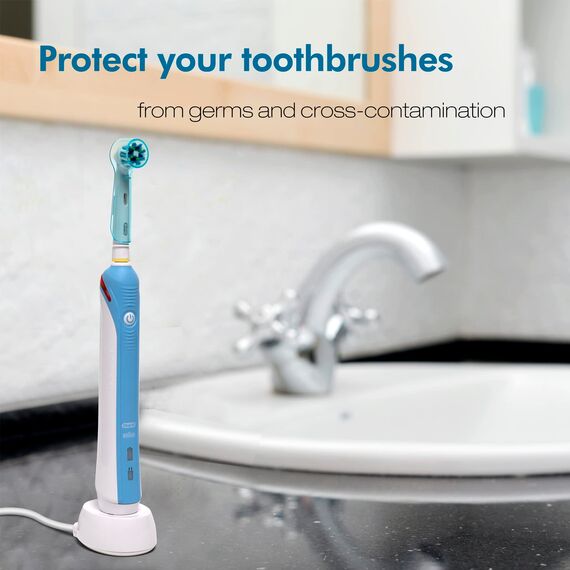 seplouis Abdeckung für elektrischen Zahnbürstenkopf, kompatibel mit Oral B Zahnbürstenkopf, Mehrfarbig, 6er-Pack