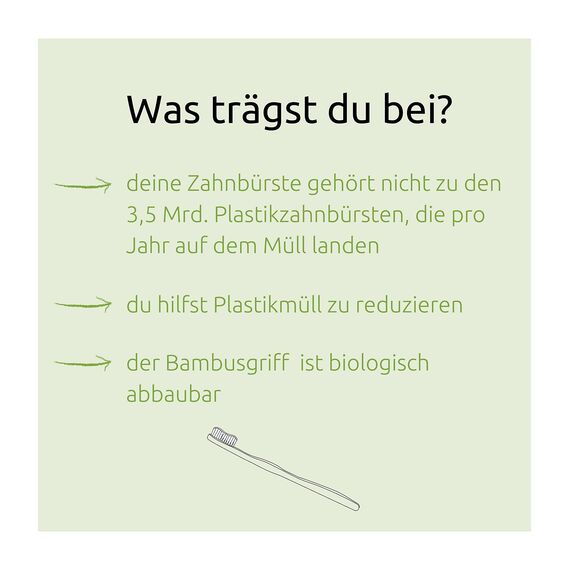 pandoo 4er Set Bambus Zahnbürste | vegan | BPA frei | Speziell für Kinder | Bio & Holzfrei | Bamboo Toothbrush