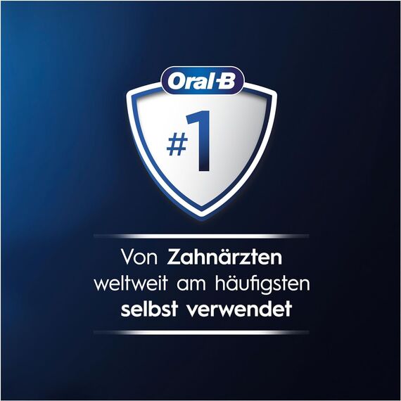 Oral-B Pro 3 3900 Elektrische Zahnbürste/Electric Toothbrush, Doppelpack & 3 Aufsteckbürsten, 3 Putzmodi, 360° Andruckkontrolle für Zahnpflege, Designed by Braun, Geschenk Mann/Frau, White/Black