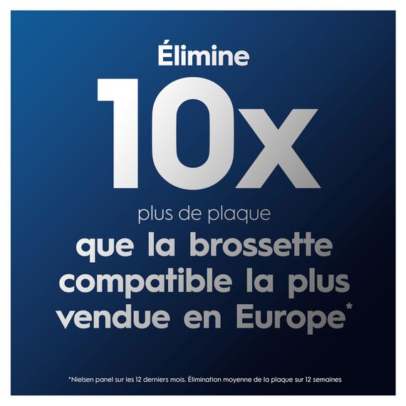 Oral-B Precision Clean elektrische Zahnbürstenköpfe, Packung mit 8 Ersatzbürstenköpfen, präzise Reinigung und Aufhellung, Anzeige der Verwendung des Bürstenkopfes, geeignet für Briefschlitz