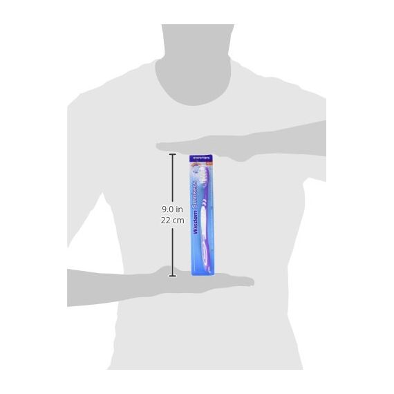 Wisdom Zahnbürste 6er pack, Mehrfarbig