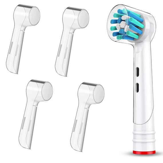 Ph Pro Heat Zahnbürsten Schutzkappe Kompatibel mit Oral B - Zahnbürstenschutz - Zahnbürsten Schutz Abdeckung - Hülle für Elektrische Zahnbürste - 4 Stück Toothbrush Cover.