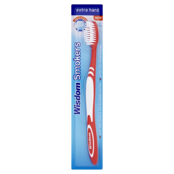 Wisdom 12 X Smokers Extra Hard Toothbrush , 1 Stück (1Er Pack)