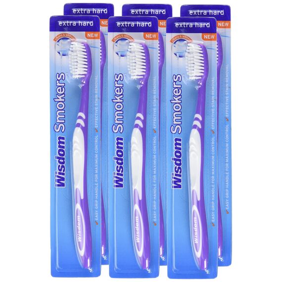 Wisdom Zahnbürste 6er pack, Mehrfarbig