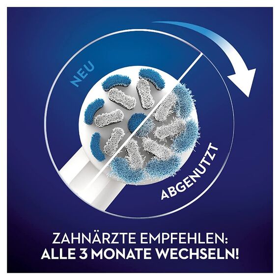 Oral-B Sensitive Clean Aufsteckbürsten für elektrische Zahnbürste, 10 Stück, sanfte Zahnreinigung, ultra-dünne Borsten, Zahnbürstenaufsatz für Oral-B Zahnbürsten