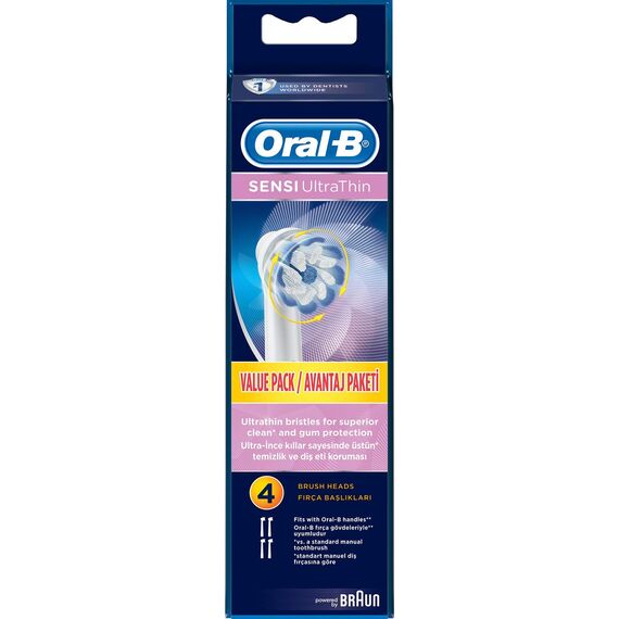 Oral-B, Ersatzbürsten für die elektrische Zahnbürste Oral-B Sensi Clean