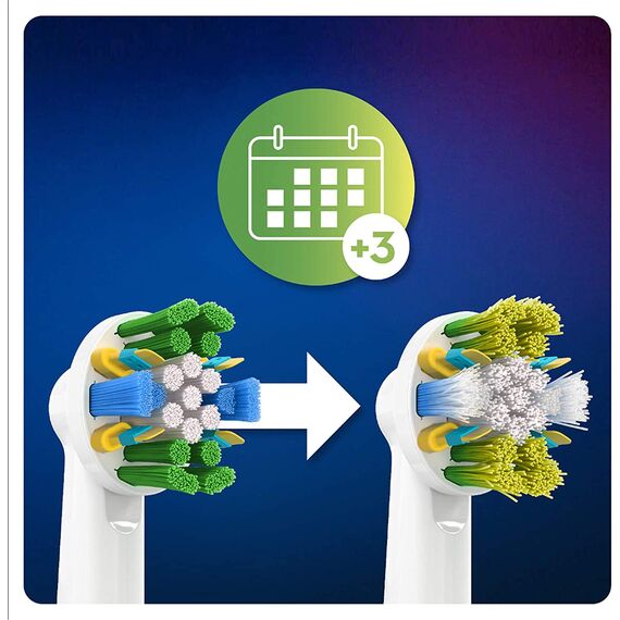 Oral-B Tiefenreinigung Aufsteckbürsten für elektrische Zahnbürste, 5 Stück, mit CleanMaximiser-Borsten für tiefe Reinigung zwischen den Zähnen