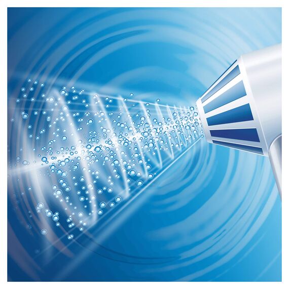 Oral-B OxyJet Aufsteckdüsen, Für eine gezielte Reinigung mit innovativer Mikro-Luftblasen-Technologie, 4 Stück, ED17-4, Mehrfarbig (Packung mit 2)