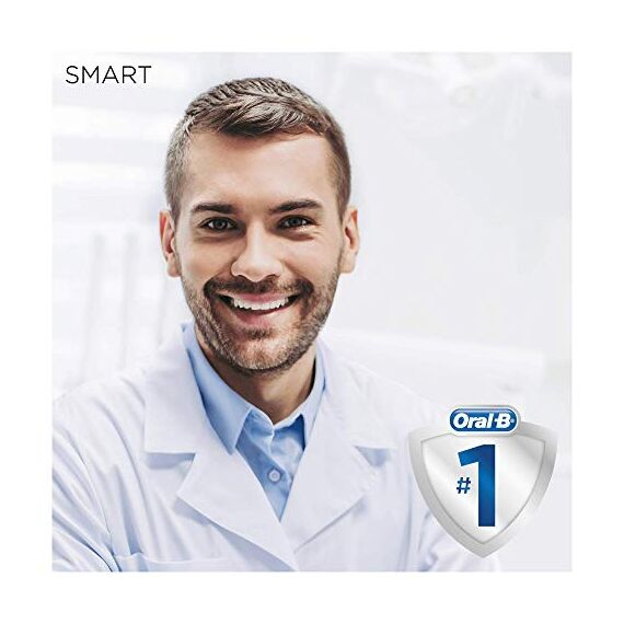 Braun Oral-B Smart 5000n Elektrische Zahnbürste, weiß