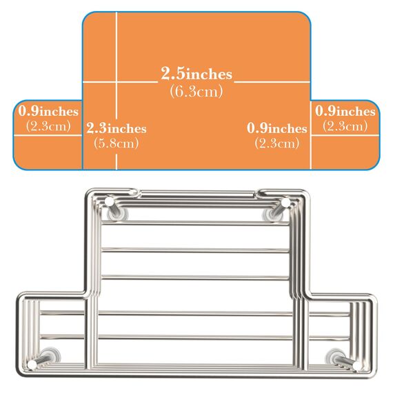 Linkidea Selbstklebender Zahnbürstenhalter aus Edelstahl, für die Wand-/Tischmontage, mit 3 Fächern, kompatibel mit Colgate Extra Clean und Oral-B CrossAction (gebürstetes Nickel)