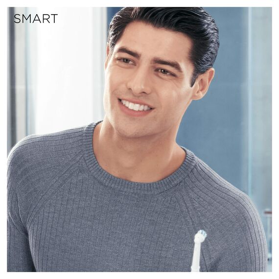 Braun Oral-B Smart 5000n Elektrische Zahnbürste, weiß