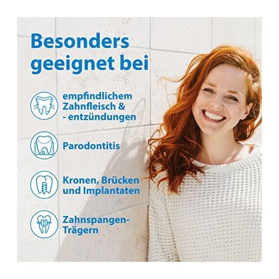 emmi-dent Ultraschall Zahncreme „Nature Calcium“ I Mit extra Calcium I Ideal für empfindliche Zähne und Zahnfleisch I Frei von Fluorid, Mikroplastik & Nanomaterialien I Vegan & glutenfrei I 3x 75 ml