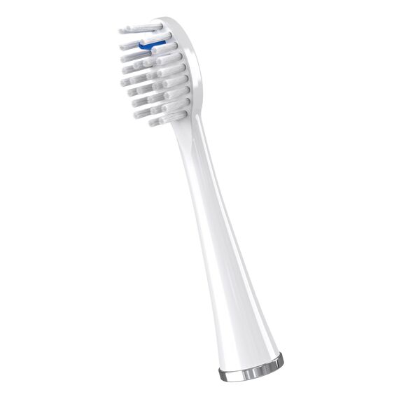 Waterpik Ersatzbürstenköpfe für Sonic-Fusion Flossing Zahnbürste SFFB-2EW, 2 Stück, Weiß