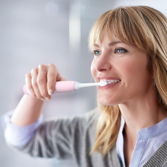 Philips Sonicare HX9022/12 Optimal Plaque Defence BrushSync Enabled b眉rstenk枚pfe, Wei脽, 2 St眉ck