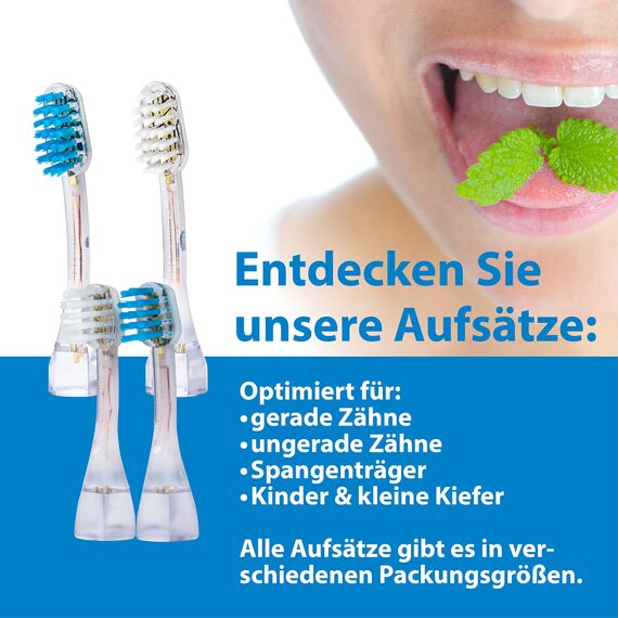 emmi-dent Ultraschall Zahncreme „Whitening“ I Schonende Whitening Zahnpasta I Ideal für empfindliche Zähne und Zahnfleisch I Vegan I Ohne Titandioxid, ohne Parabene & glutenfrei I 3x 75 ml