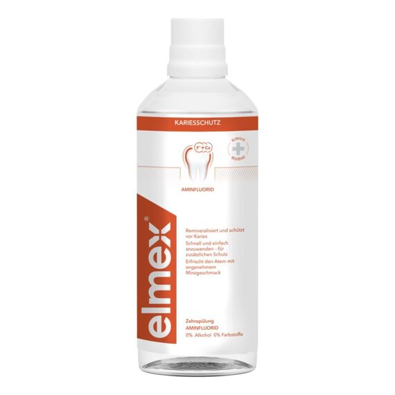 elmex Kariesschutz Set mit Zahnpasta, Mundspülung und Zahnbürste