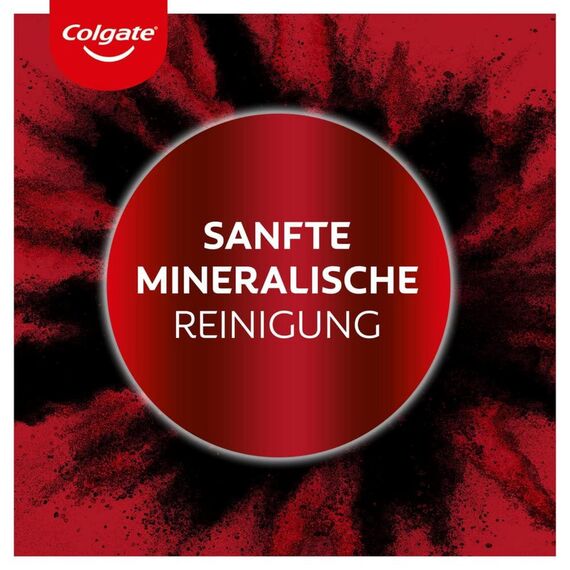 Colgate Zahnpasta Max White Charcoal 4x75ml - Zahncreme mit Aktivkohle, entfernt bis zu 100% der oberflächlichen Verfärbungen