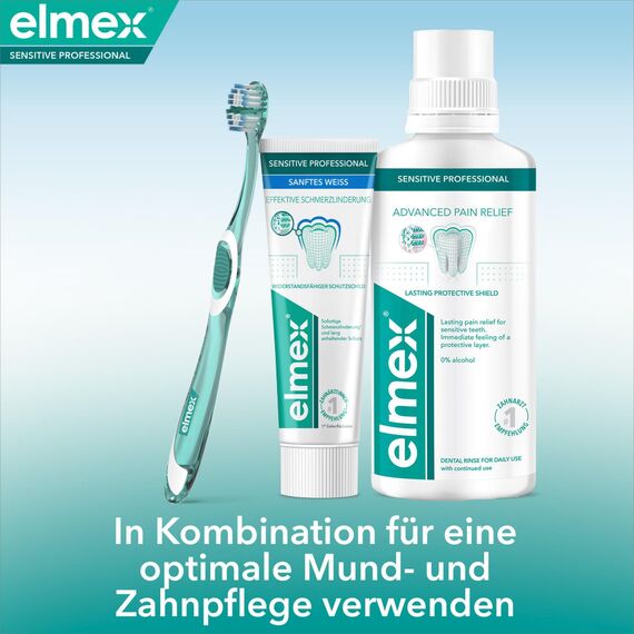 elmex SENSITIVE PROFESSIONAL sanftes Weiss Zahnpasta, 75 ml