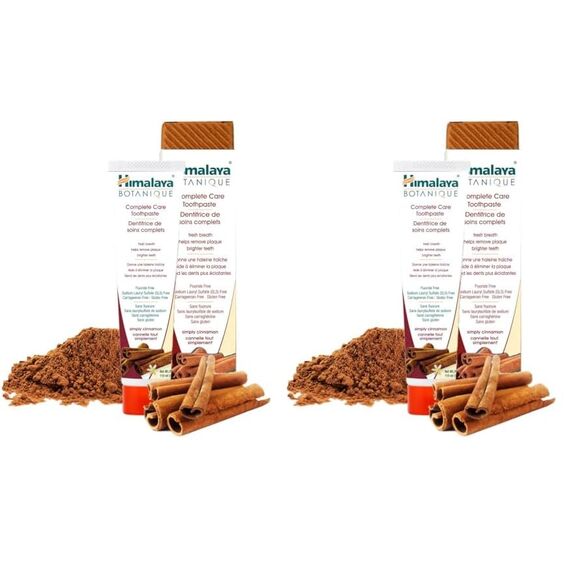 Himalaya Botanique Toothpaste - Simply Cinnamon (Cinnamon, 1 PACK) (Packung mit 2)