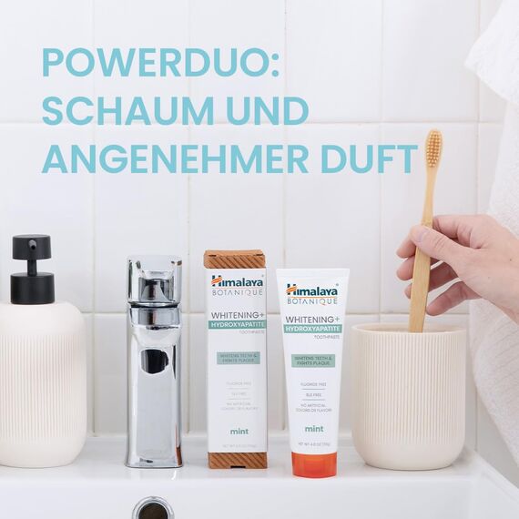 Himalaya Botanique Whitening Zahnpasta mit Hydroxylapatit 113g