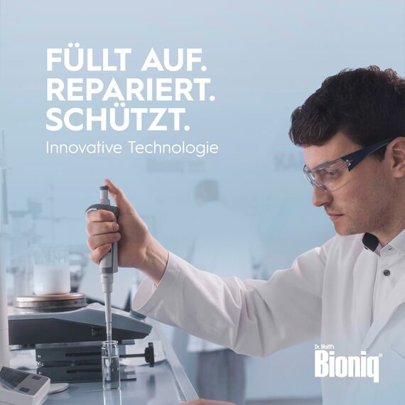 Bioniq® Repair-Zahncreme - 1 x 75 ml - reparierende Zahnpasta mit künstlichem Zahnschmelz, ohne Fluorid