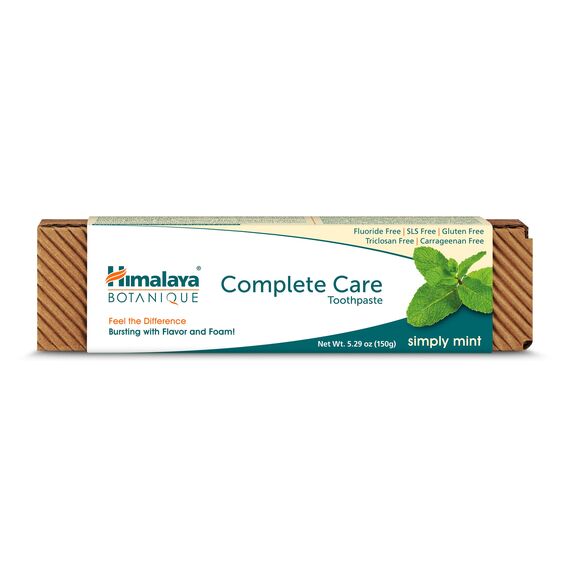 Himalaya Botanique Simply Mint Complete Care Toothpaste Refreshing Mint Flavour | Strong Teeth | Healthy Gums | Fresh Breath - 150g