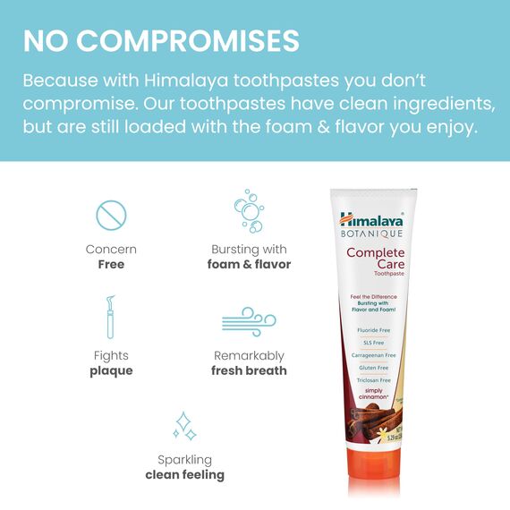 Himalaya Botanique Toothpaste - Simply Cinnamon (Cinnamon, 1 PACK)