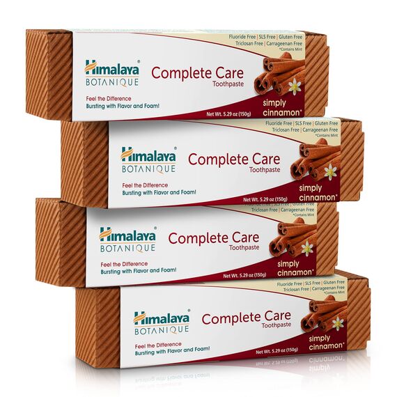 Himalaya Botanique Toothpaste - Simply Cinnamon (Cinnamon, 4 PACK)