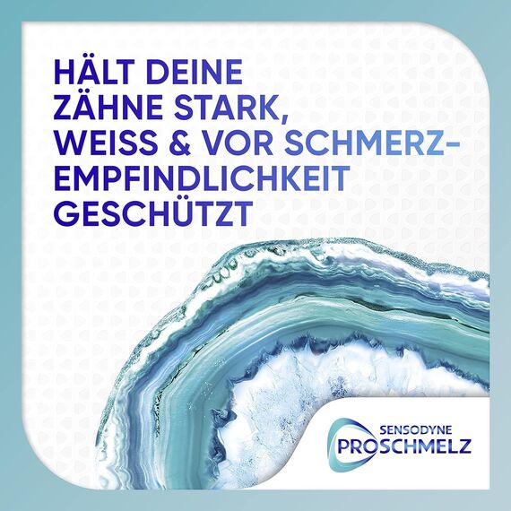 Sensodyne ProSchmelz Mineral Boost Zahnpasta, 75ml, mit erfrischender Pfefferminze, Zahnschmelzschutz Zahncreme, Fluoridzahnpasta, Remineralisierende Zahnpasta