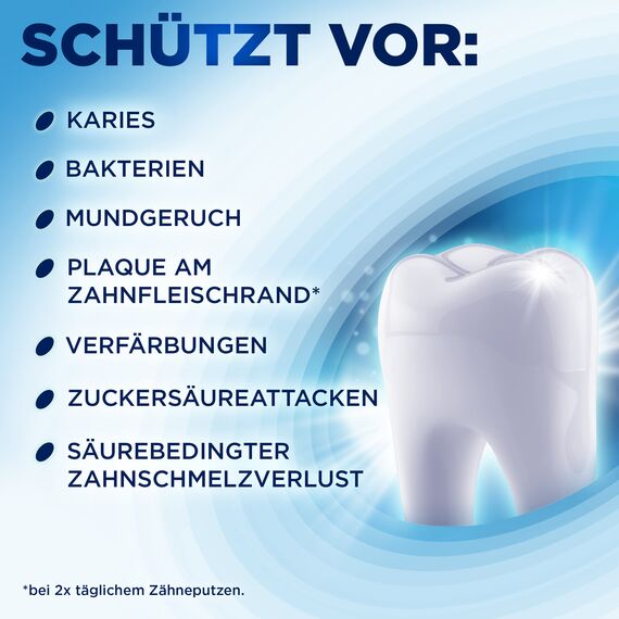 Odol-med3 All in One Rundumschutz Atemfrische Zahnpasta, 75ml - für ein reines und extra frisches Mundgefühl.